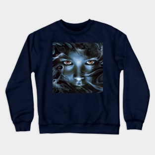 Fantasy Eyes This is a lovely Design for any wall Art . Crewneck Sweatshirt